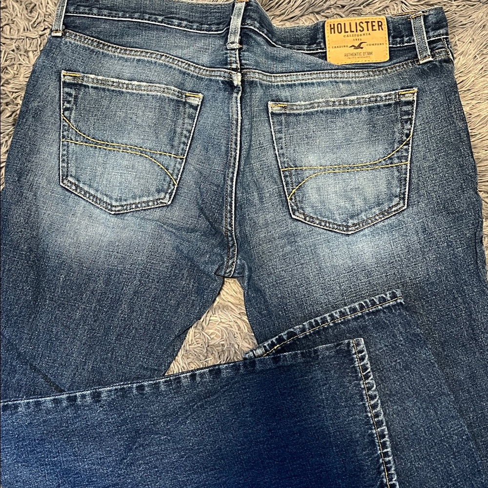 Hollister Blue Denim Jeans - Picture 4 of 5